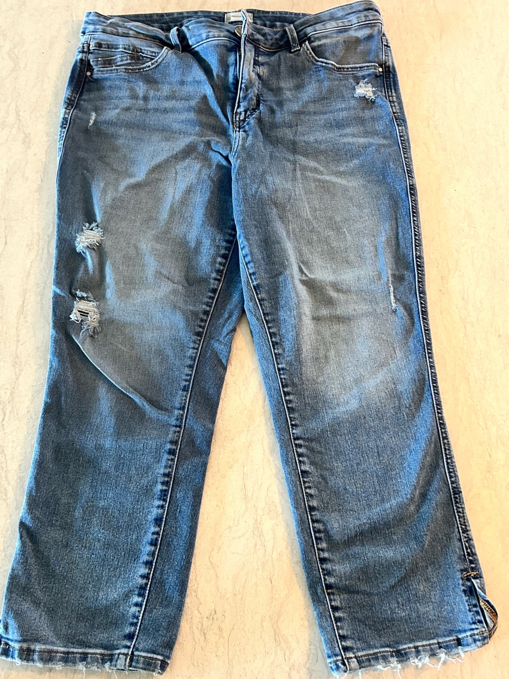 Maurice’s Cropped jeans, size 18